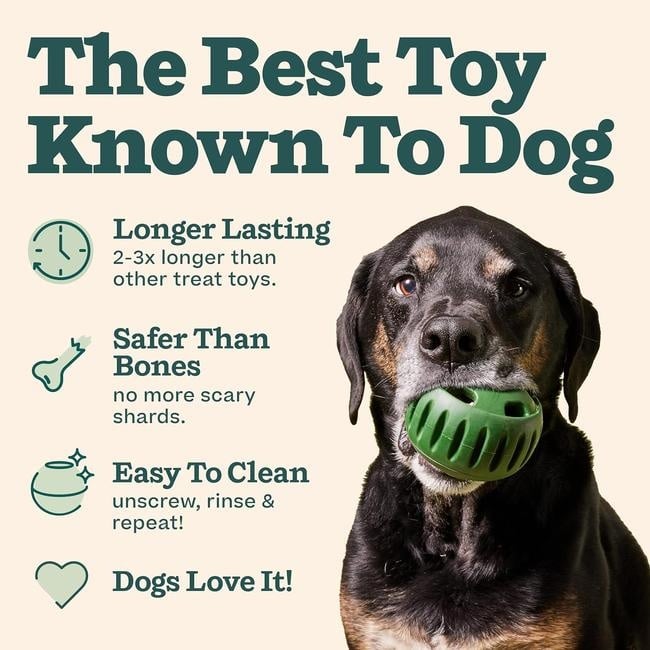 Long-Lasting WOOF Pupsicle Dog Toy for Large Breeds – Engage and Entertain Your Pup
