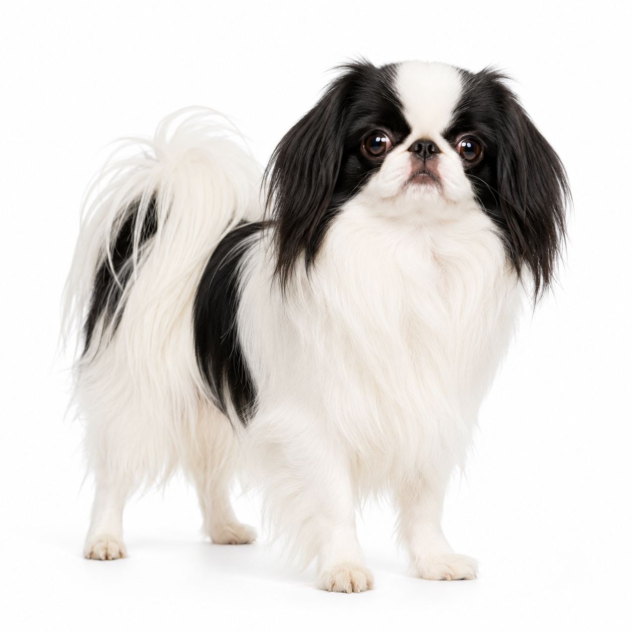 A Japanese Chin dog