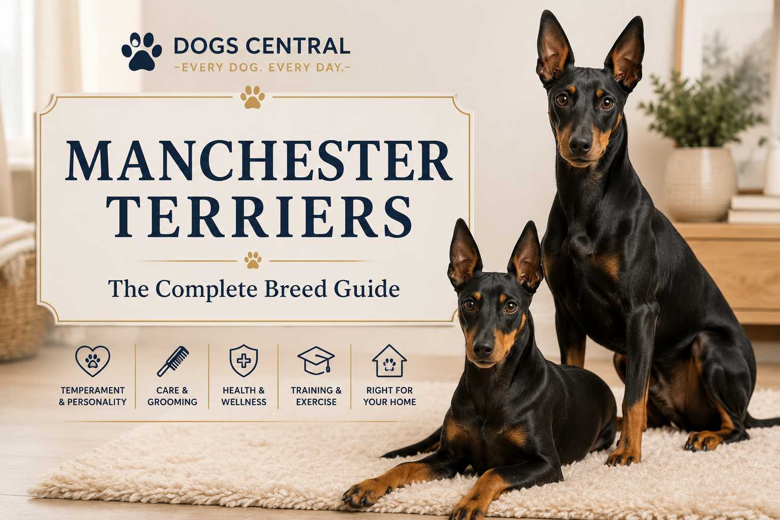Manchester Terriers complete breed guide