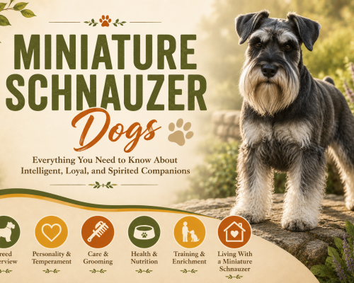 Miniature Schnauzer dogs hero image