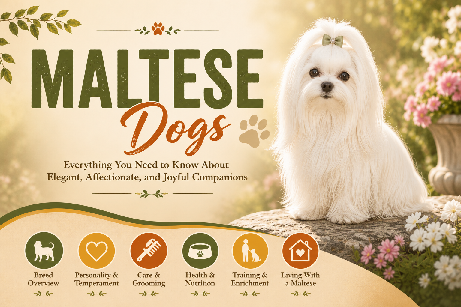 Maltese Dogs hero image