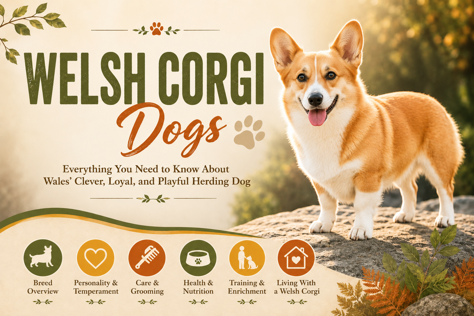 Welsh Corgi Dogs hero image