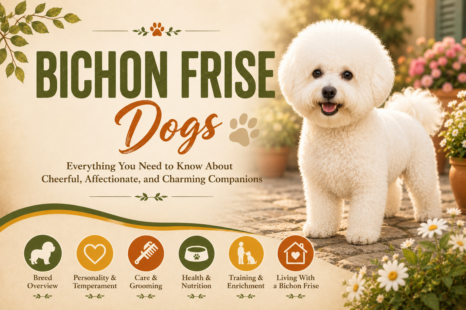 Bichon frise dogs hero image