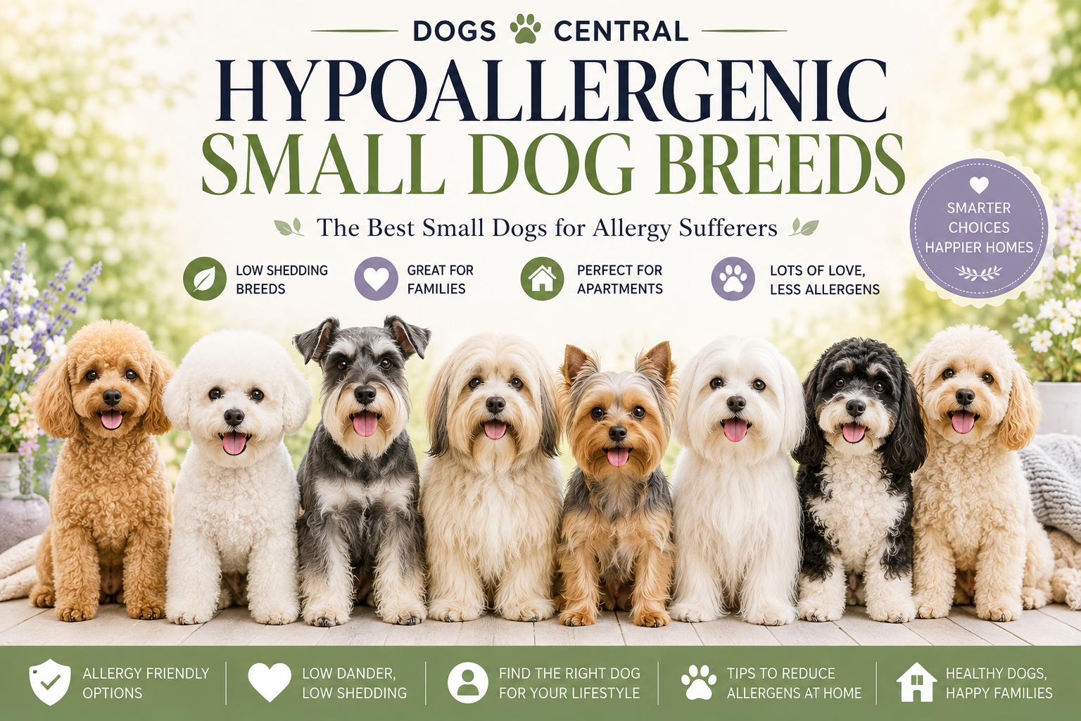 Hypoallergenic small breed dogs