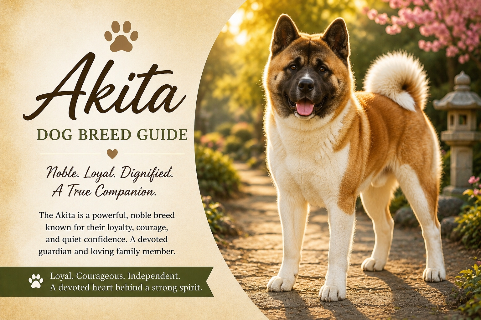 Akita dog breed guide hero image