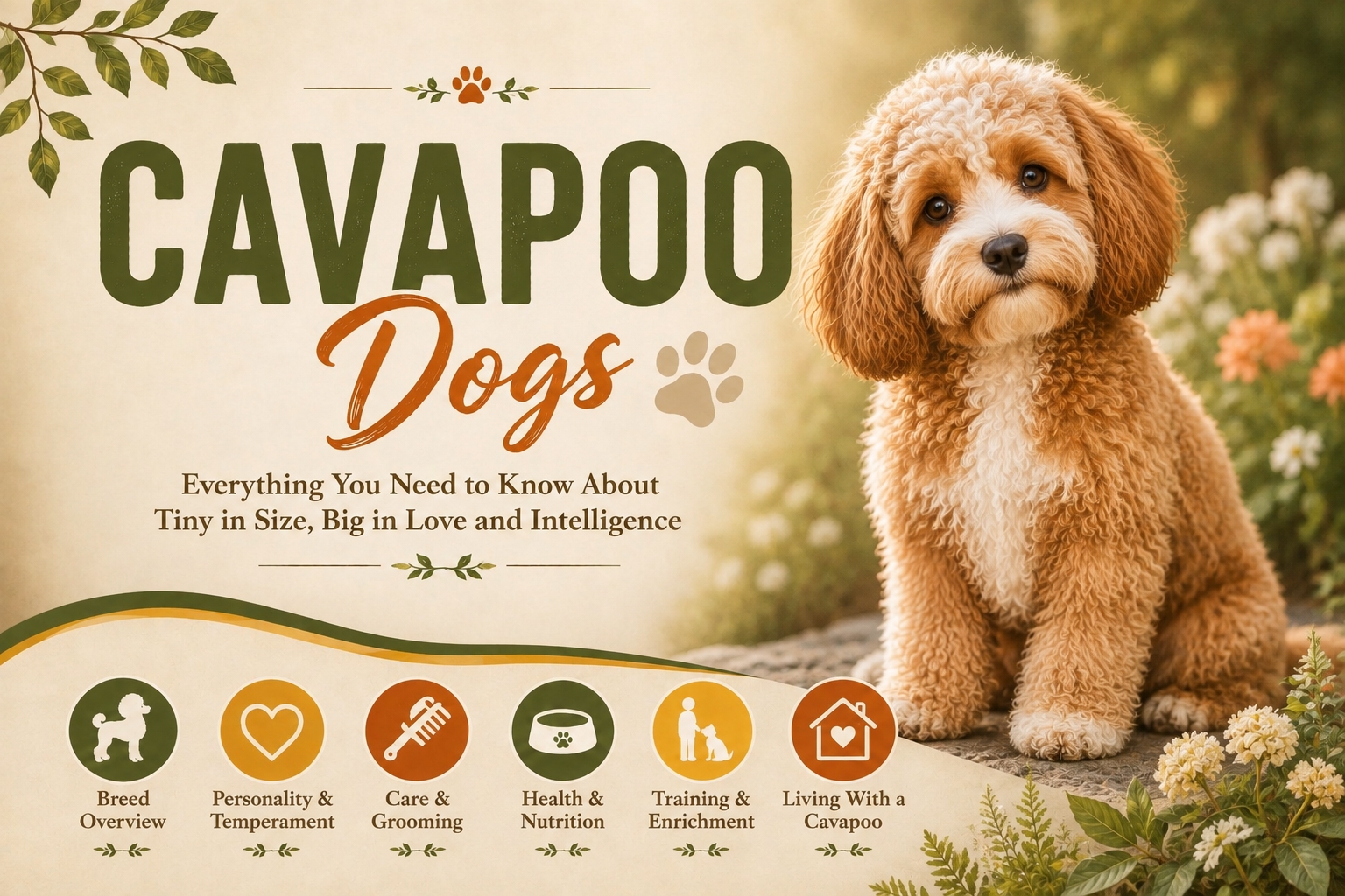 Cavapoo dogs hero image