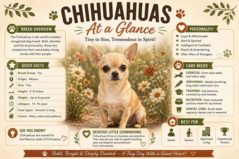 Chihuahua's at a glance