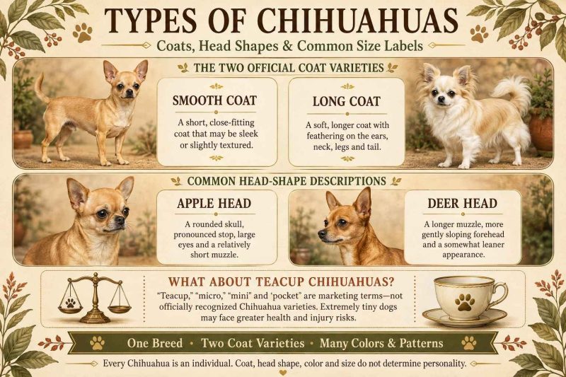 Types of chihuahua