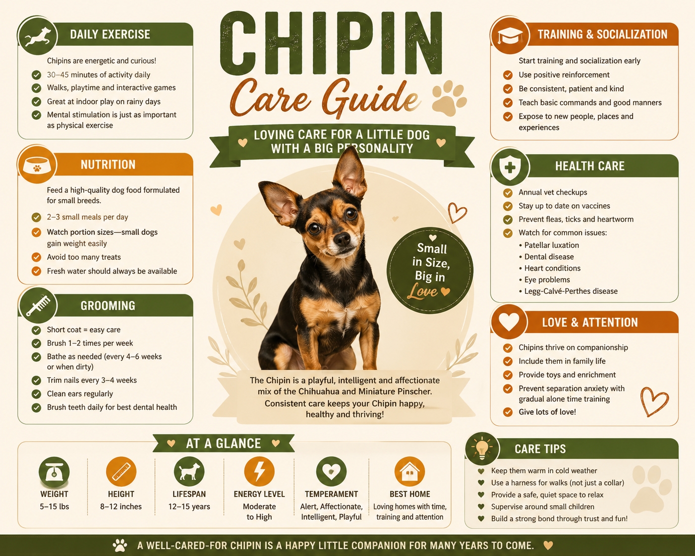 Chipin care guide