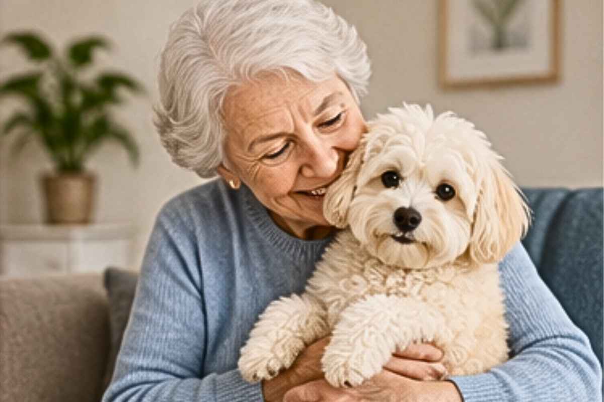 Maltichon and senior