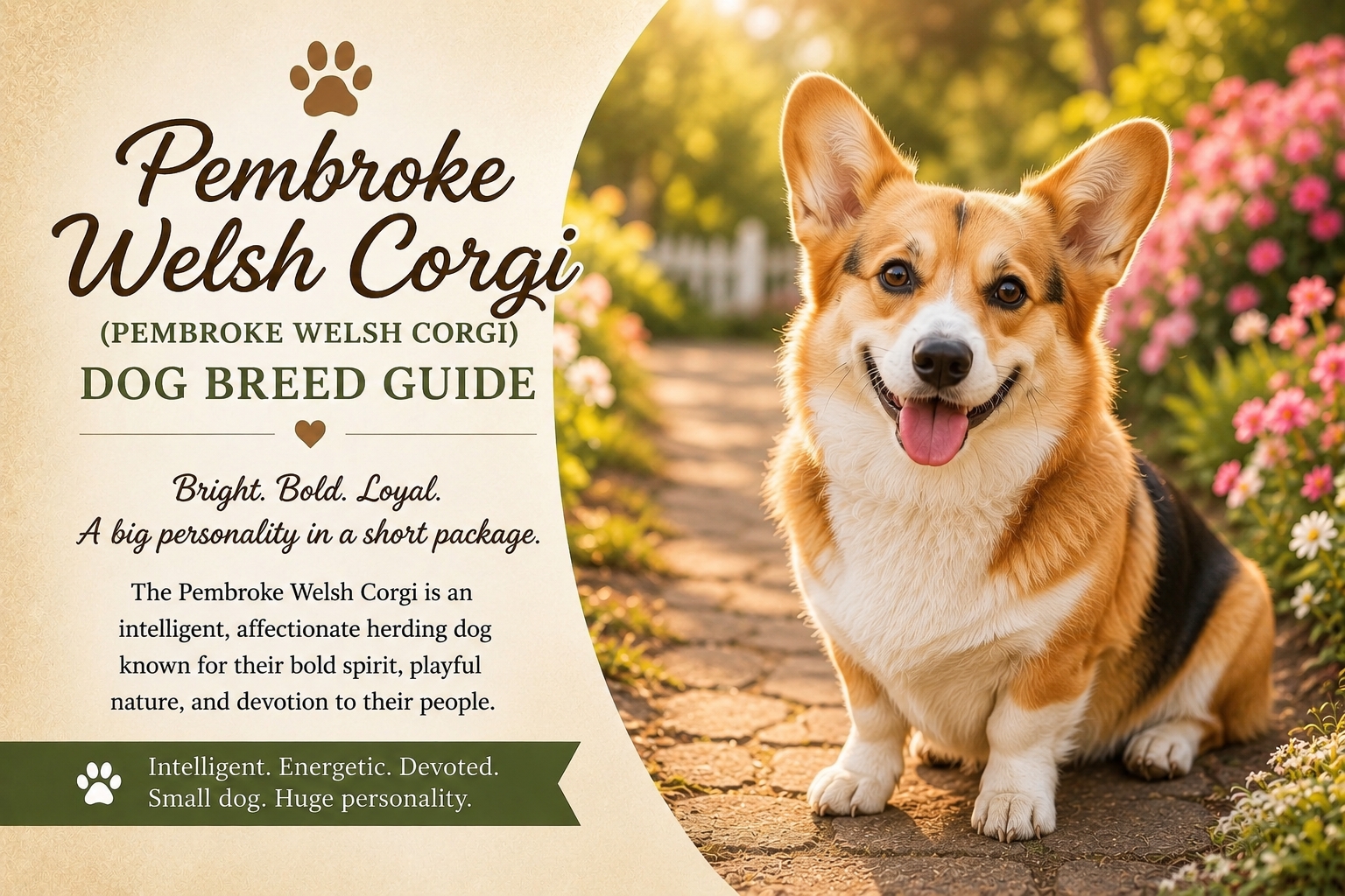Pembroke welsh corgi hero image