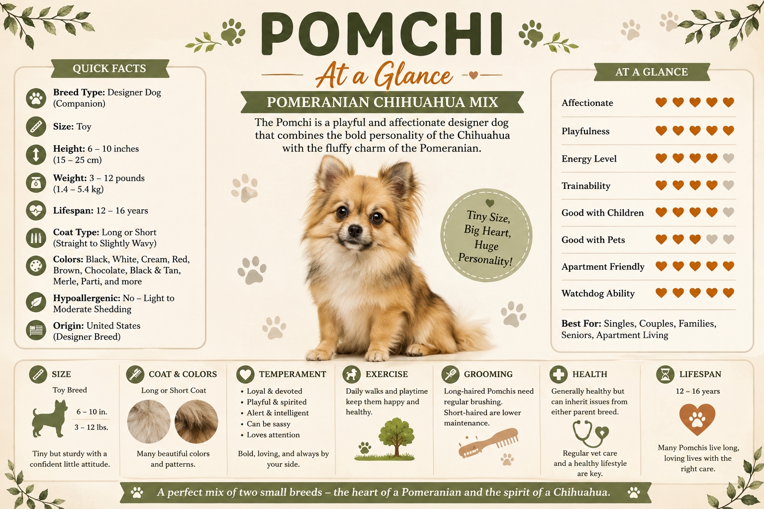 Pomchi at a glance