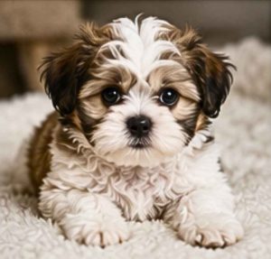 Shih poo dog