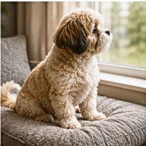 Shihpoo puppy