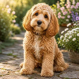 Cockapoo dogs photo