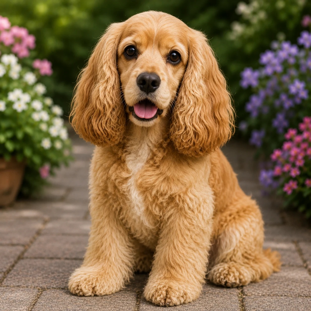 Cocker spaniel dog