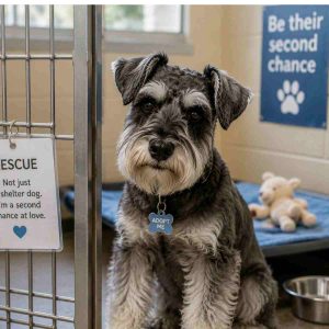 Miniature Schnauzer available for adoption