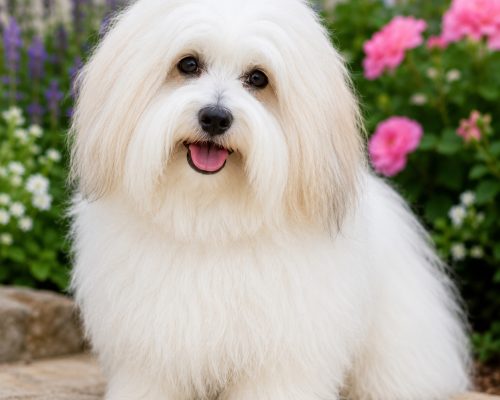 Coton de Tulear dog