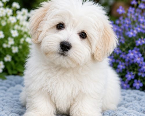 Coton de tulear puppy