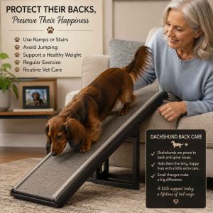 Protecting your Dachshund's back