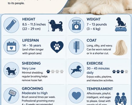 Havanese at a glance infographic