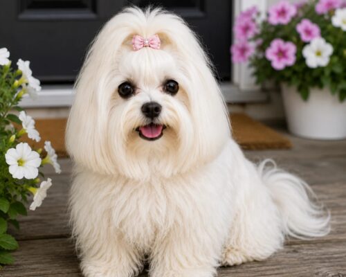 Maltese dog photo
