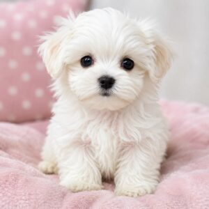 Adorable Maltese puppy from a reputable Maltese dog breeder